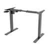 Stojan na stůl s nastavitelnou výškou - šedý