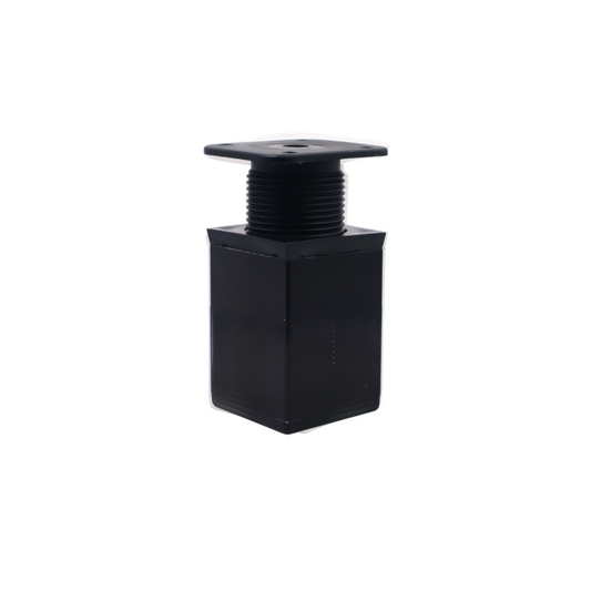 Čtvercová noha nábytku 40x40mm - H60mm - černá (2) – Furnica