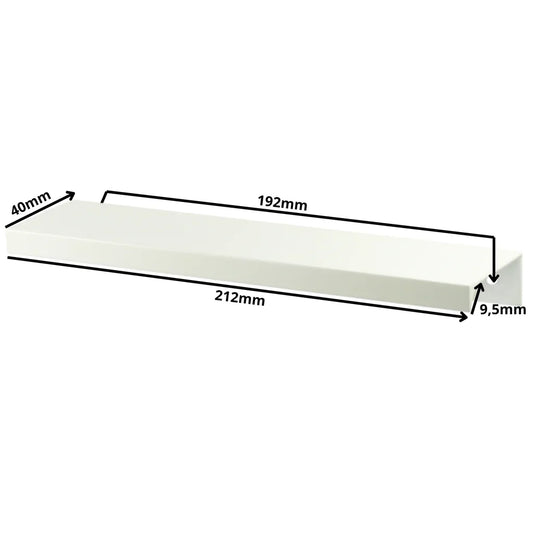 Profilová rukojeť Edge Grip FE06 192 mm (celková délka 212 mm) - bílá