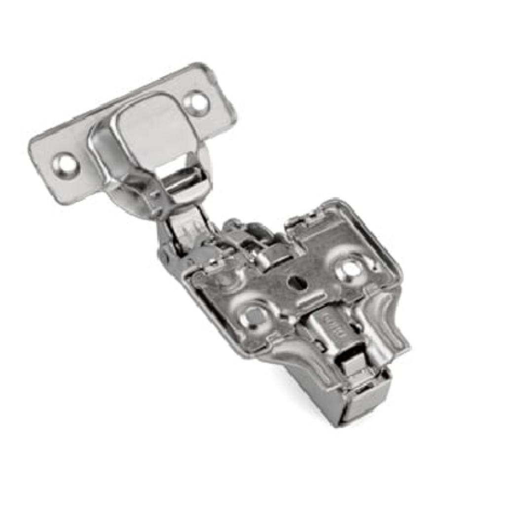 3D 110° Soft-Close pantový zámek, H0 montážní deska s EURO šrouby, zapuštěné dveře