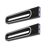 2 ložnice LED lampy s USB + napájecím zdrojem (F01)