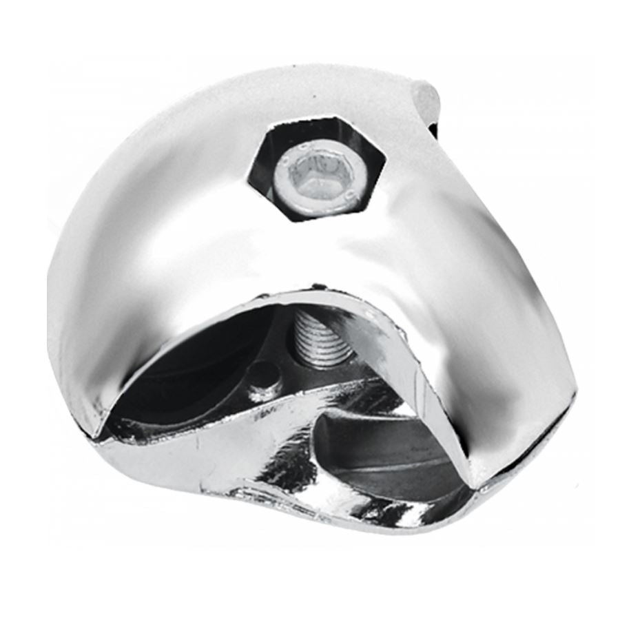 25mm dvojitý konektor, chrom