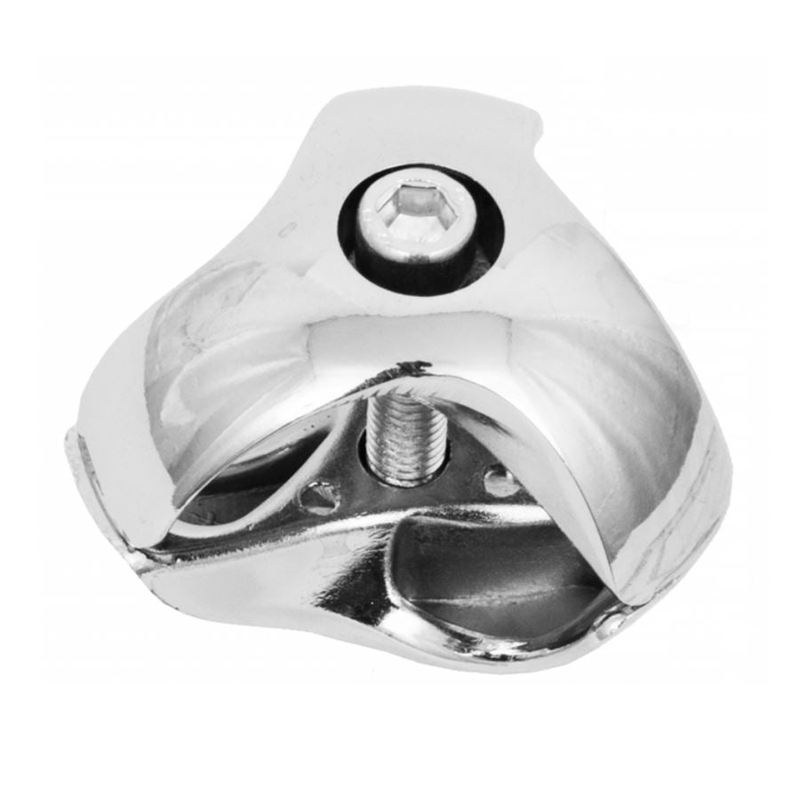 25mm Trojitý konektor, chrom