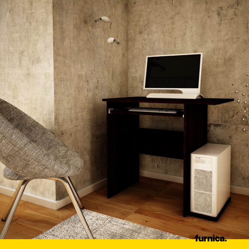 BILLY - Počítačový stůl s výsuvnou klávesnicí - Wenge H74cm W80cm D50cm