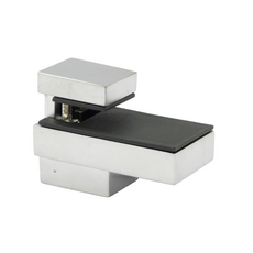 Držák na sklo a talíře ve tvaru L - malý - saténový