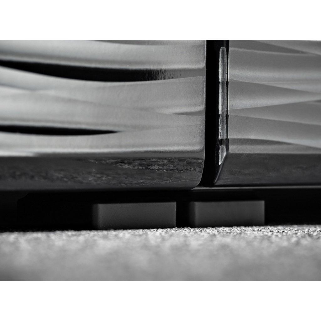 Stěnná jednotka MODICA - sada nábytku do obývacího pokoje - černý lesk / Sahara 3D