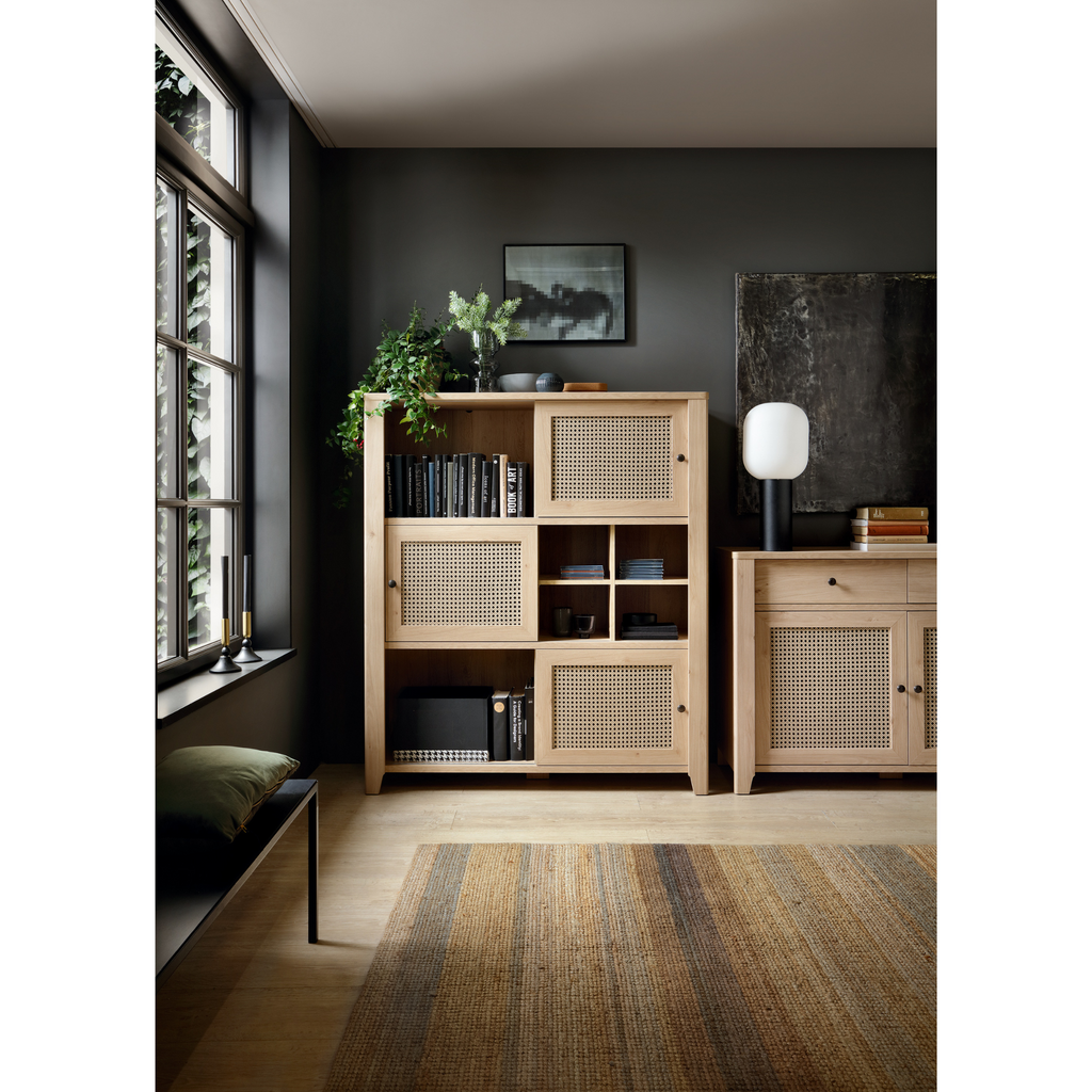 PARILLA - Sada nábytku do obývacího pokoje - Jackson Hickory / Amadeus