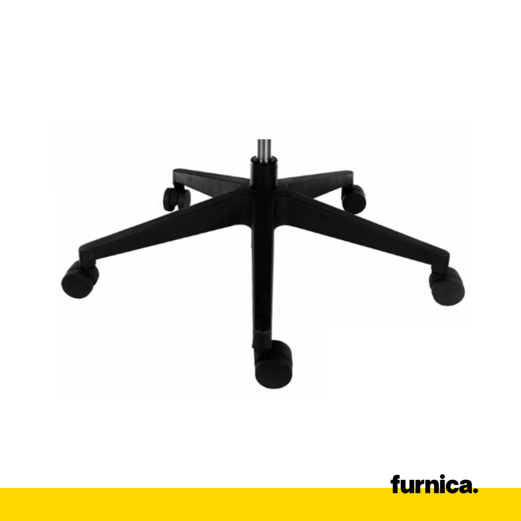 FILIPPO II - Kancelářská židle potažená vysoce kvalitním mikrosíťovým materiálem - černá/modrá H129cm W68cm