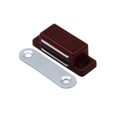 Hnědý magnetický záchyt dveří