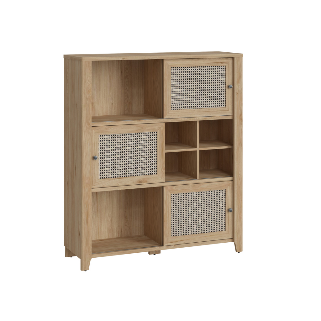 PARILLA - Sada nábytku do obývacího pokoje - Jackson Hickory / Amadeus