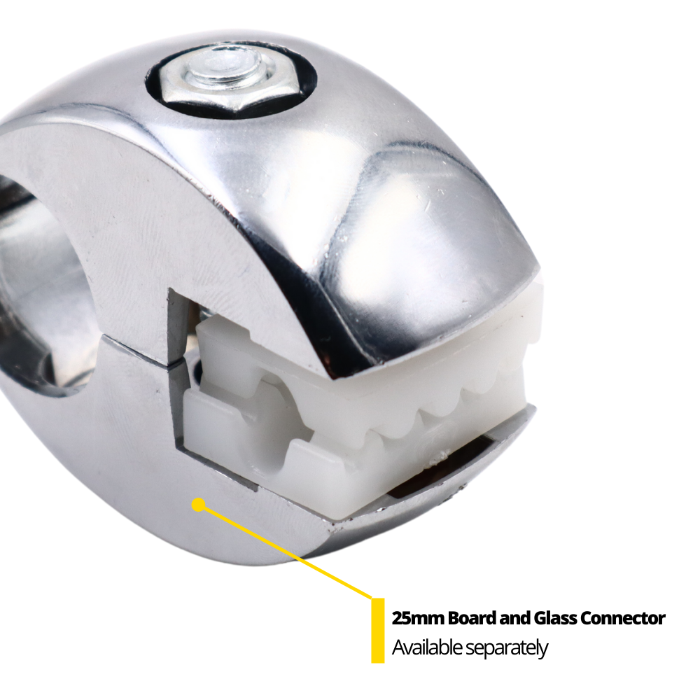 Konektorová vložka pro sklo, bílá