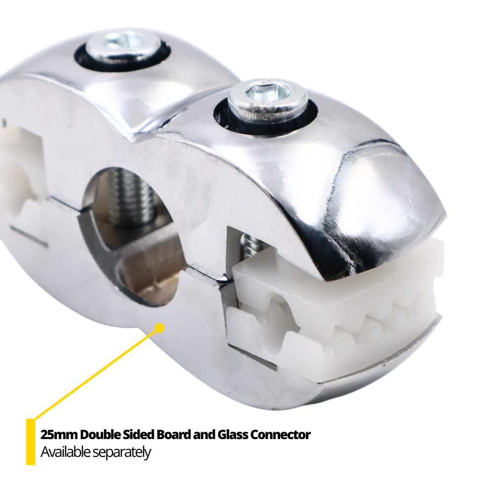 Konektorová vložka pro sklo, bílá