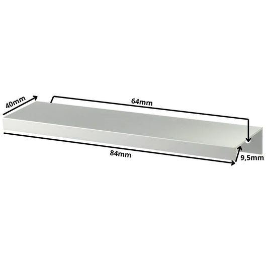 Profilová rukojeť Edge Grip FE06 64 mm (celková délka 84 mm) - elektrolyticky leštěná
