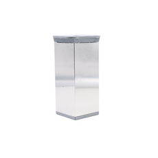 Čtvercová noha nábytku 40x40mm - H100mm - chrom