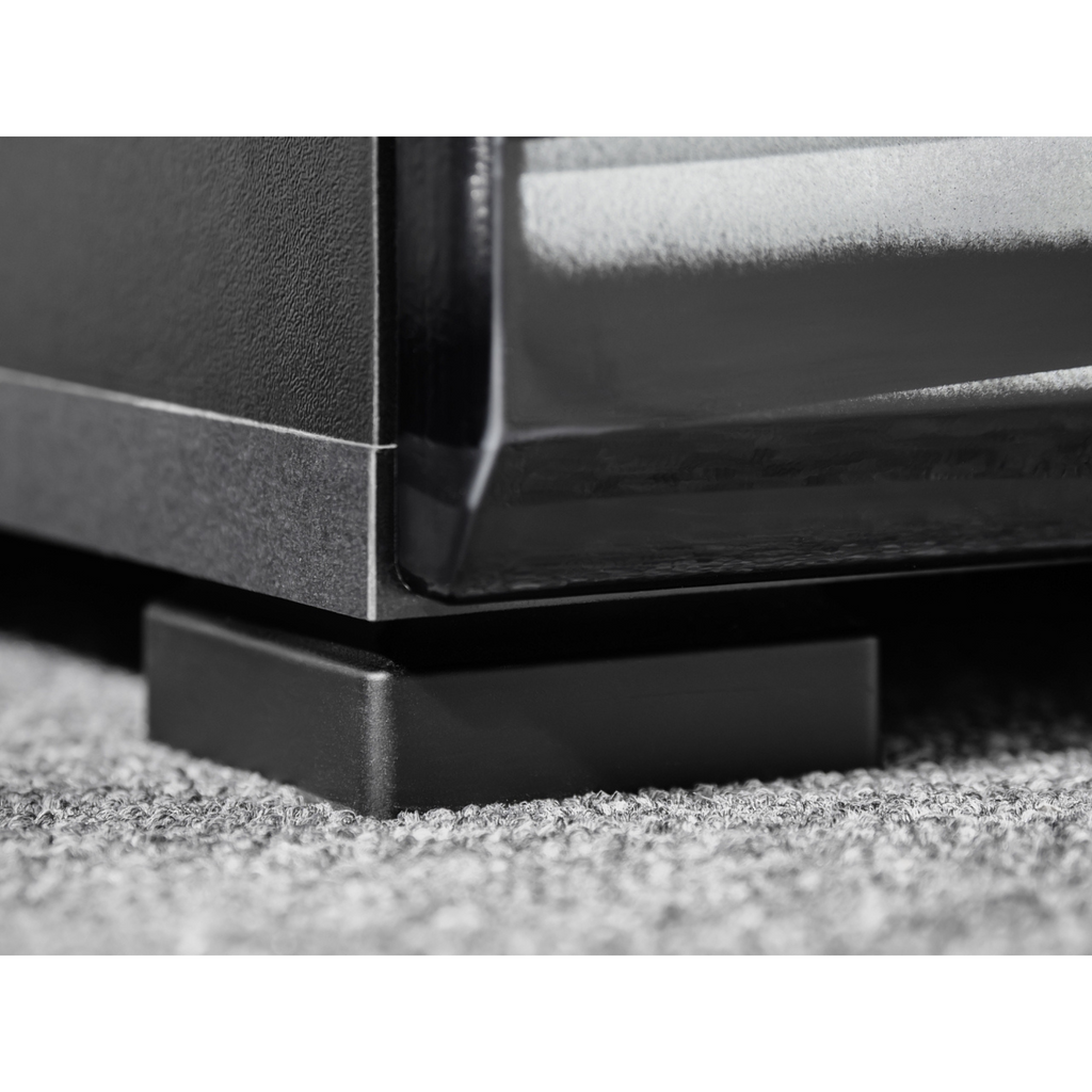 Stěnná jednotka MODICA - sada nábytku do obývacího pokoje - černý lesk / Sahara 3D