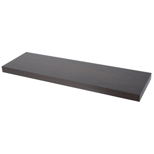 Plovoucí police - balení po 3 - wenge - 80 cm