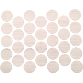 Samolepící krytky na šrouby - starobílá 18mm