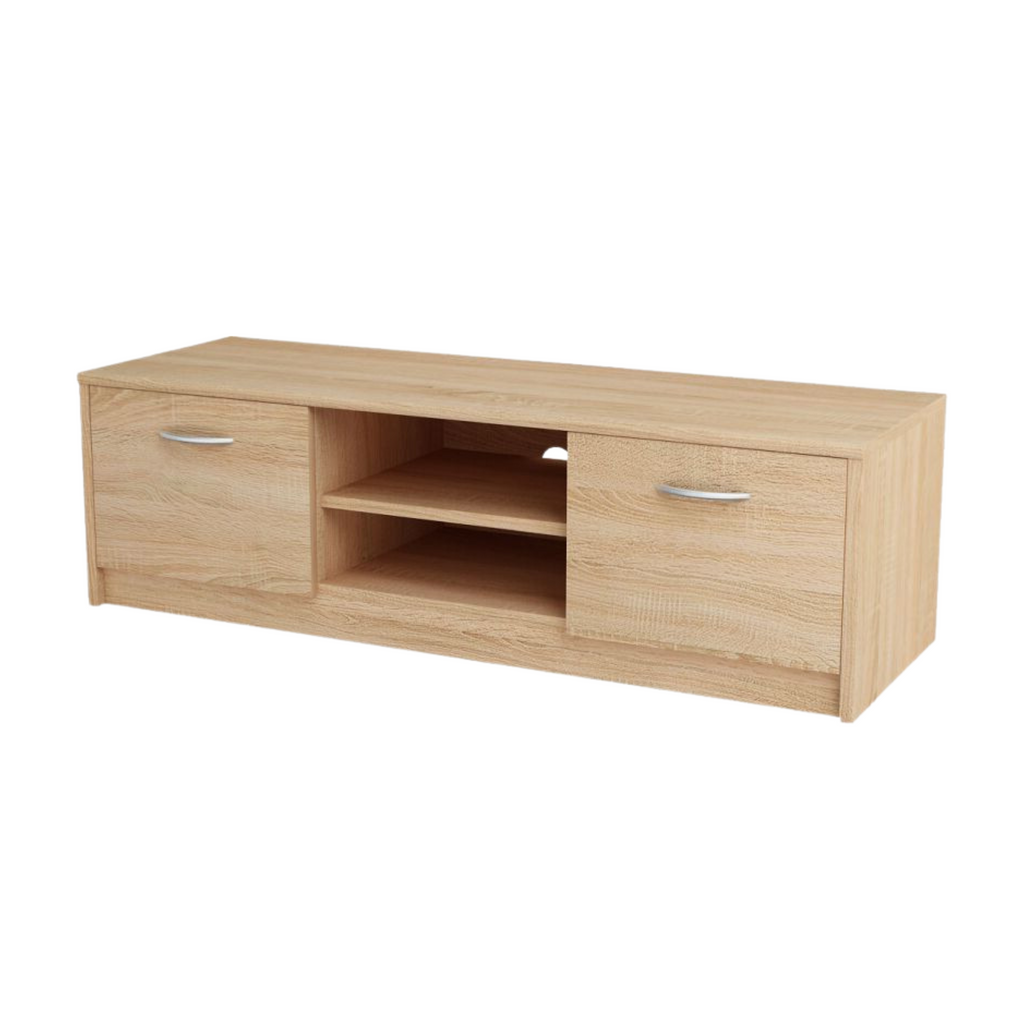 GRACE - TV stojan s 2 dveřmi a 1 poličkou - Sonoma dub H36cm W120cm D41cm