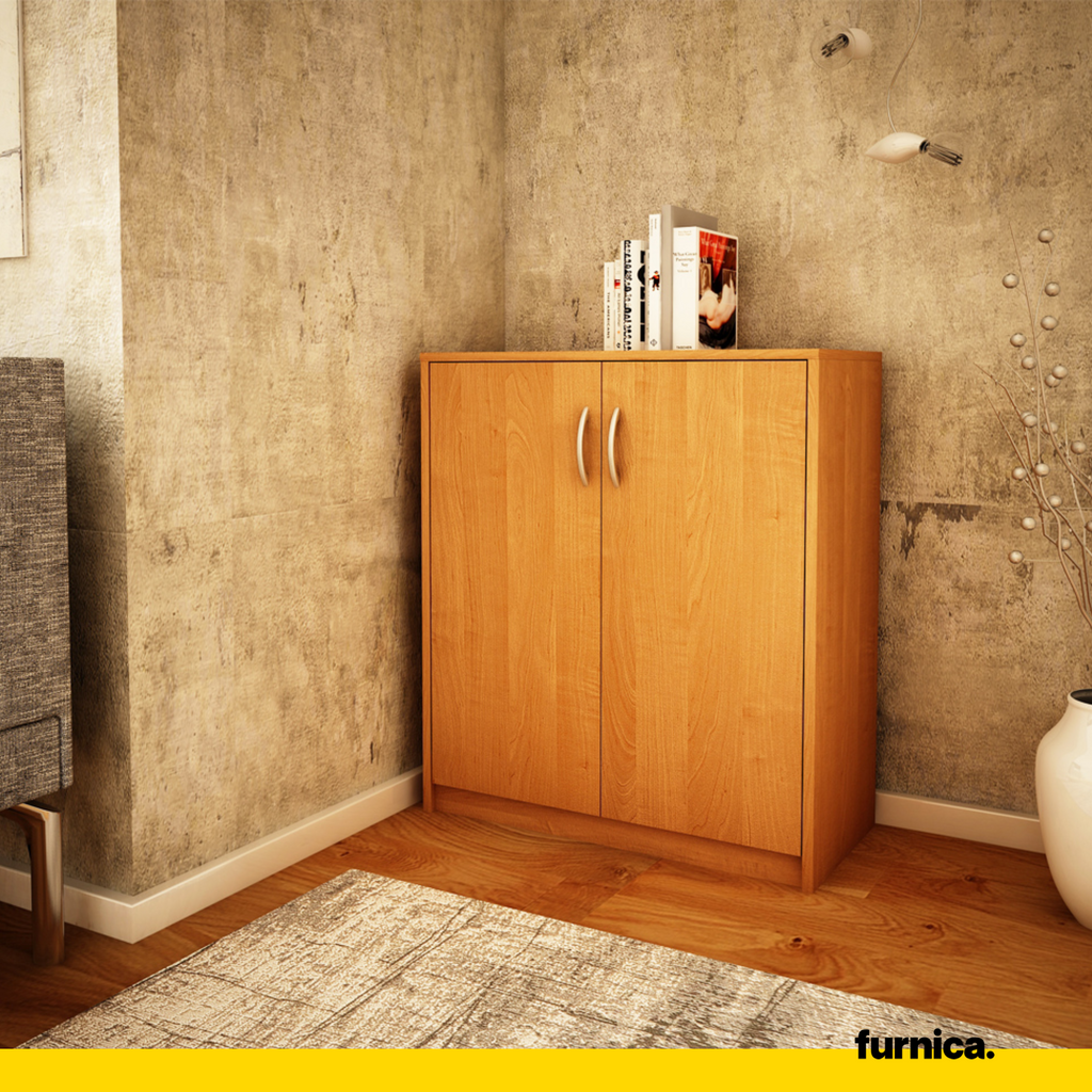 JULIA - Skříňka s policemi - 2 dveře - Olše V85cm Š74cm H35cm