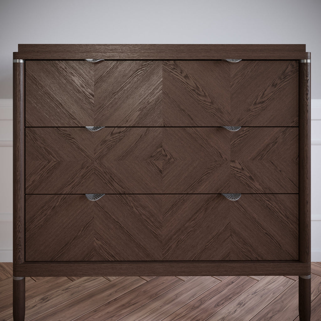 LEAF Edge Pull Nábytková rukojeť 32 mm (celková délka 60 mm) - Perlově matný stříbrný