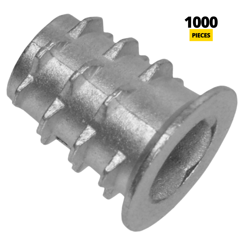 M6 závitový vložka 8x13mm - 1000 ks