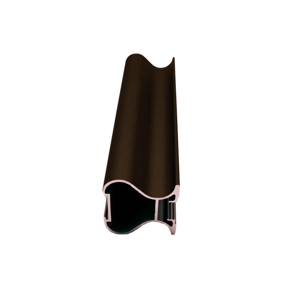 NOAH 10mm svislý hliníkový profil rukojeti 270cm - kognakově anodizovaný