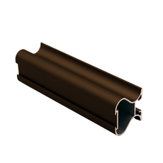 NOAH 10mm svislý hliníkový profil rukojeti 270cm - kognakově anodizovaný