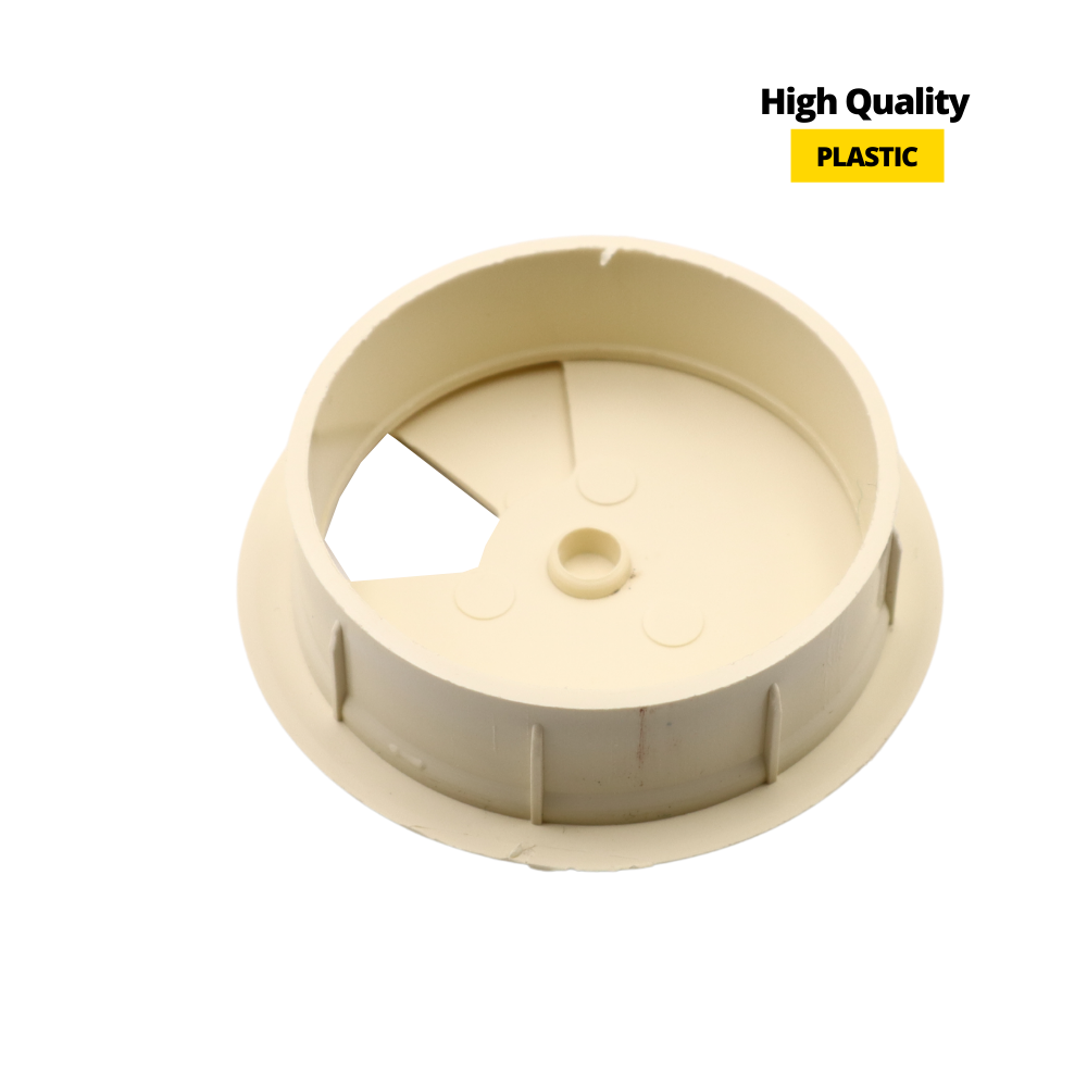 Plastový kabelový průchod Ø60mm, vanilková barva