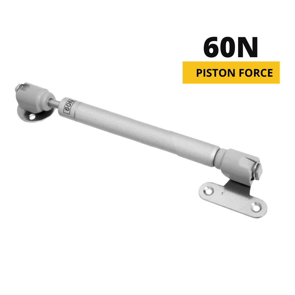 Otočený pístový závěs 250 mm 60 N