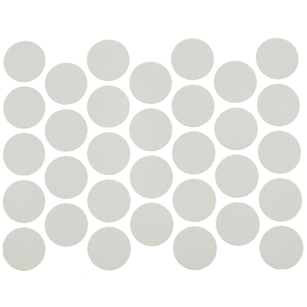 Samolepící krytky na šrouby - šedé 18 mm