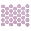 Samolepící krytky na šrouby - Lila 18mm