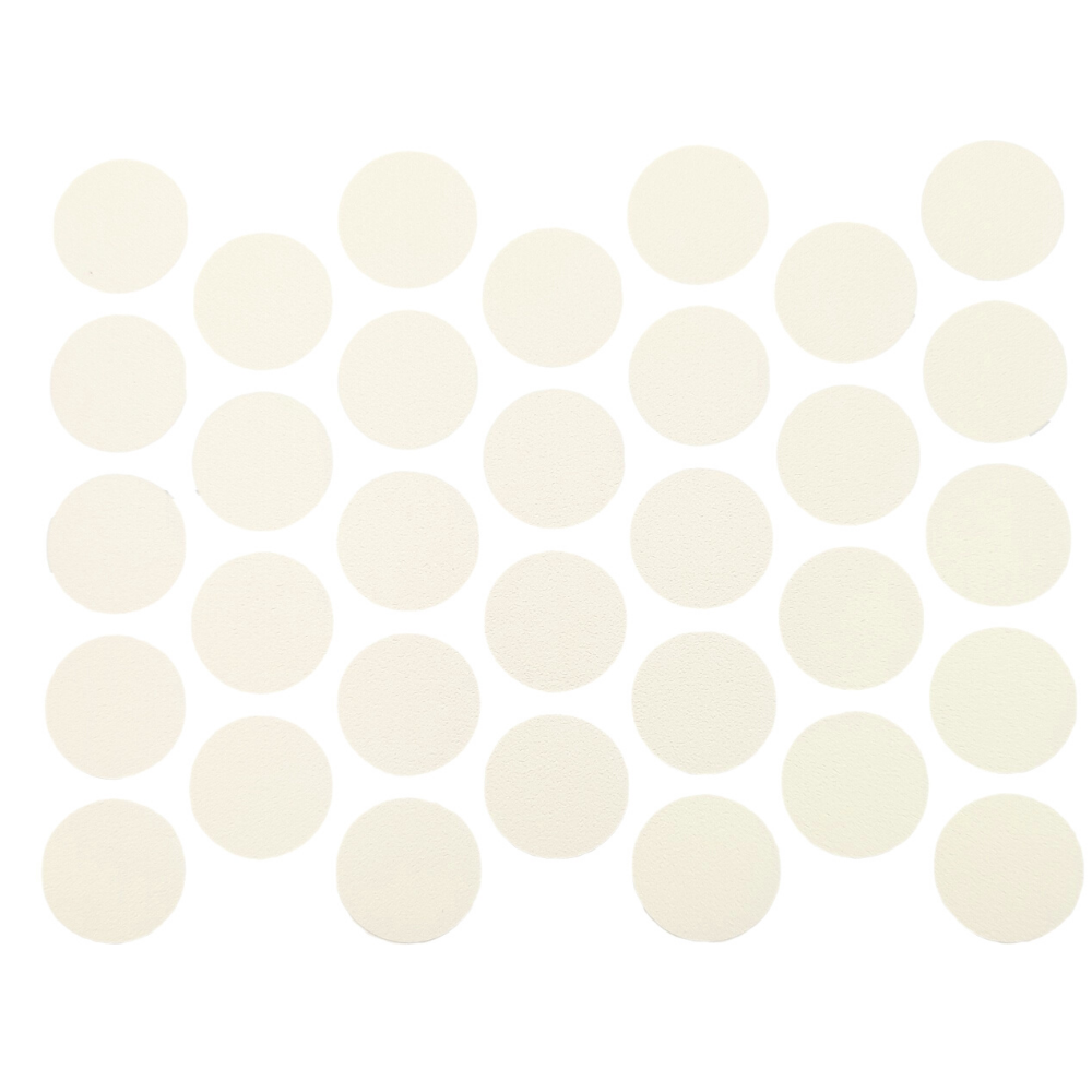 Samolepící krytky na šrouby - Moonstone 18mm