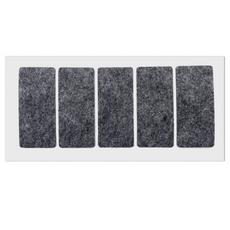 Samolepící filcová podložka 40x90mm šedá