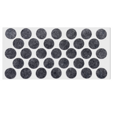 Samolepící filcová podložka Ø24mm šedá