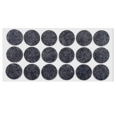 Samolepící filcová podložka Ø35mm šedá