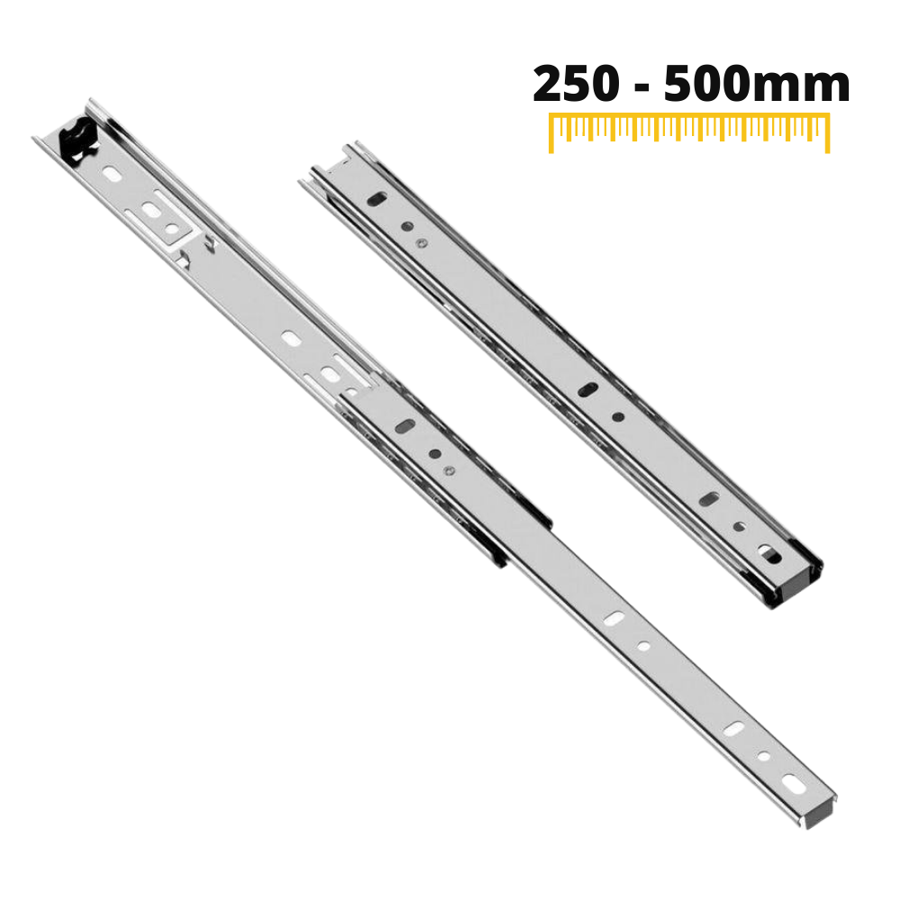 Sada kuličkových výsuvů (levý a pravý), H27