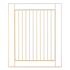 Dveře do kuchyně typu Shaker - Dortmund, výška dveří: 570 mm - 1289 mm - Šířka skříně: 15 cm