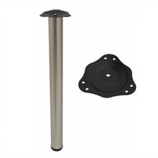 Nastavitelná noha nábytku 710 mm - satén