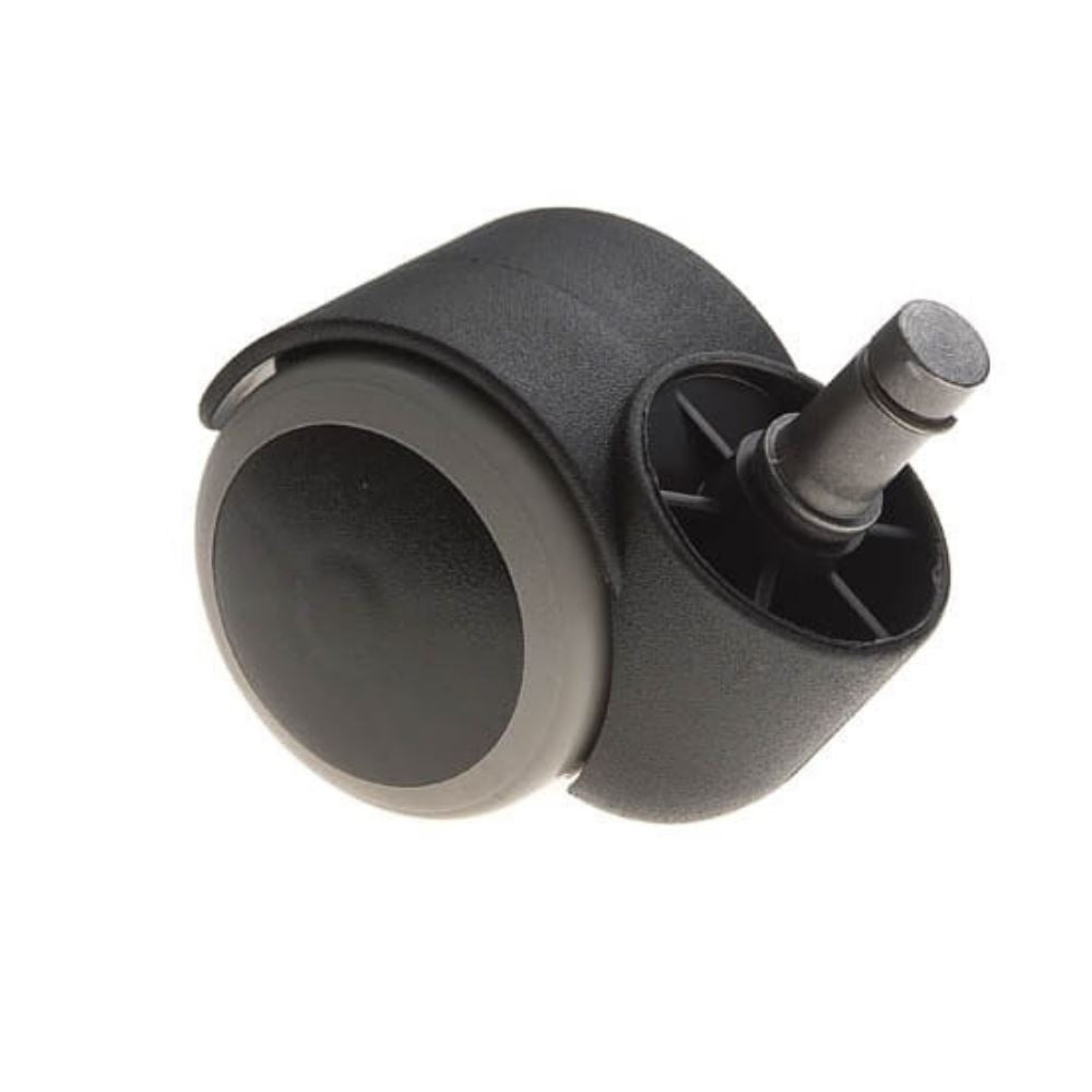 Gumové otočné kolečko nábytku s montážním hřebem 11 mm - Ø50 mm