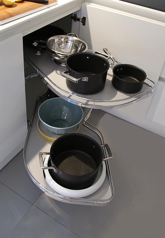 Le Mans I Arena Classic 450 Levý bílý rohový modul