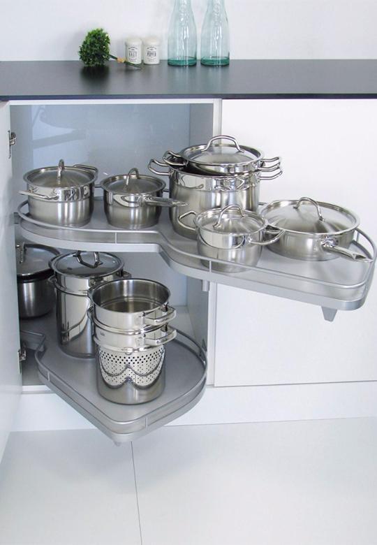 Le Mans I Arena Classic Silver 600 Pravý Šedý Rohový Kus