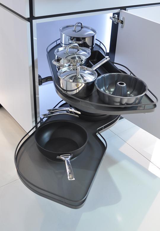 Le Mans II Arena Classic 450 Levý rohový prvek v antracitovém provedení