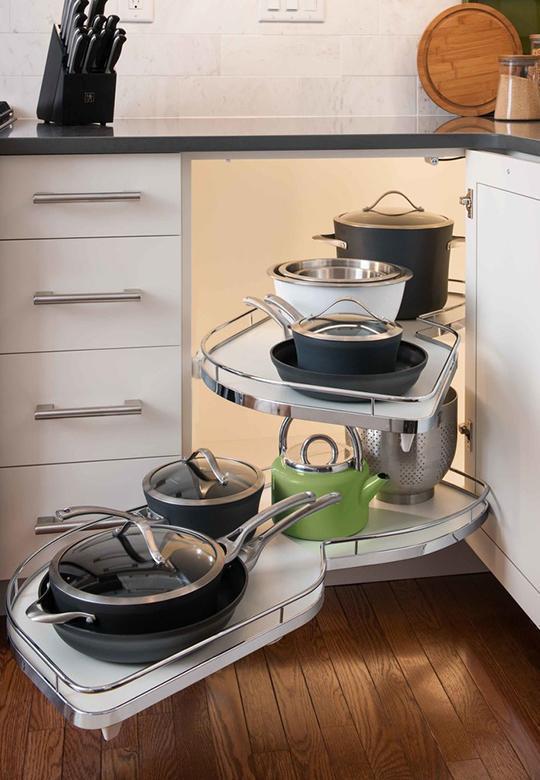 Le Mans II Arena Classic 450 Levý bílý rohový modul