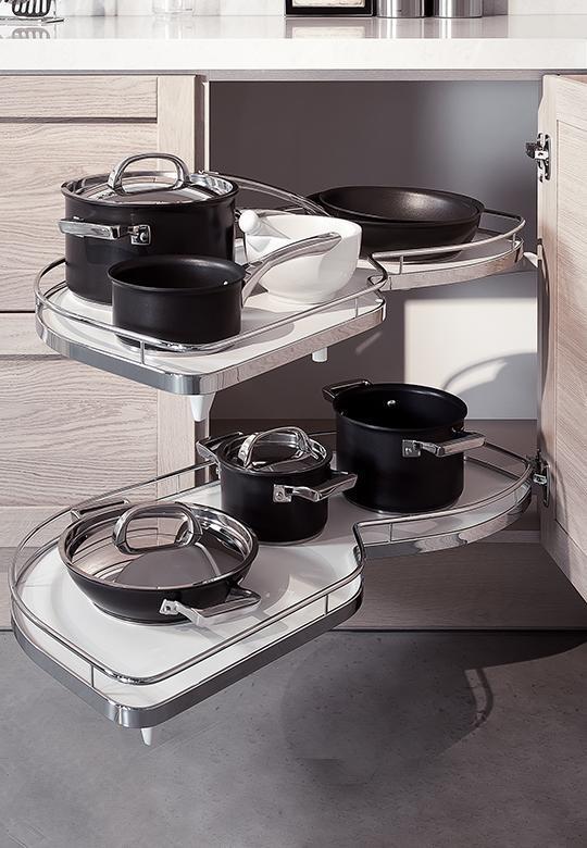 Le Mans II Arena Classic 450 Levý bílý rohový modul