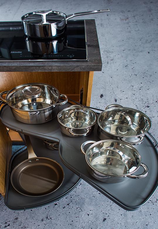 Le Mans II Arena Classic 450 Pravý rohový kus v antracitové barvě