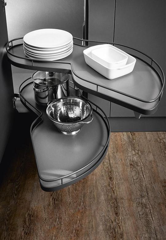 Le Mans II Arena Classic 450 Pravý rohový kus v antracitové barvě