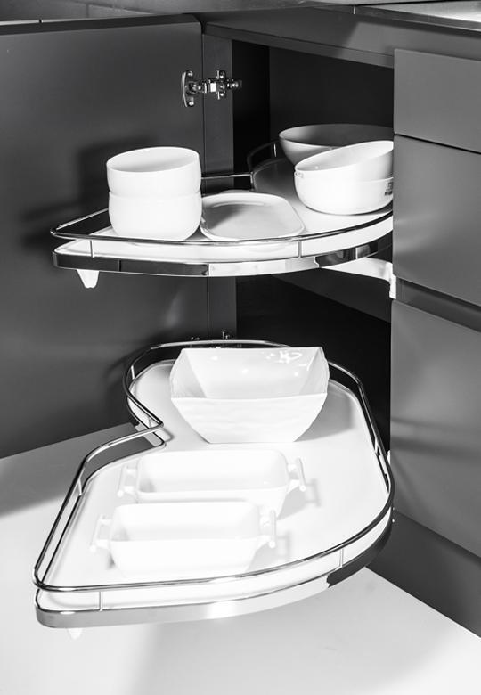 Le Mans II Arena Classic 500 Pravý šedý rohový kus