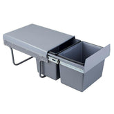 Vysouvací odpadkový koš do kuchyně - 2x15L - skříňka o šířce 400 mm