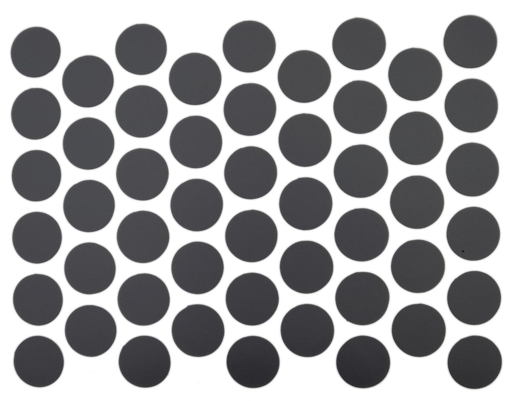 Samolepící krytky na šrouby - antracitové 14 mm