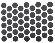 Samolepící krytky na šrouby - antracitové 14 mm
